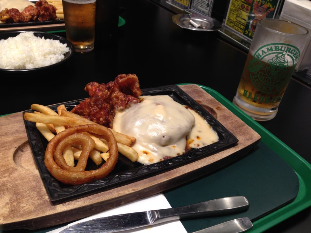 ラッピでハンバーグ