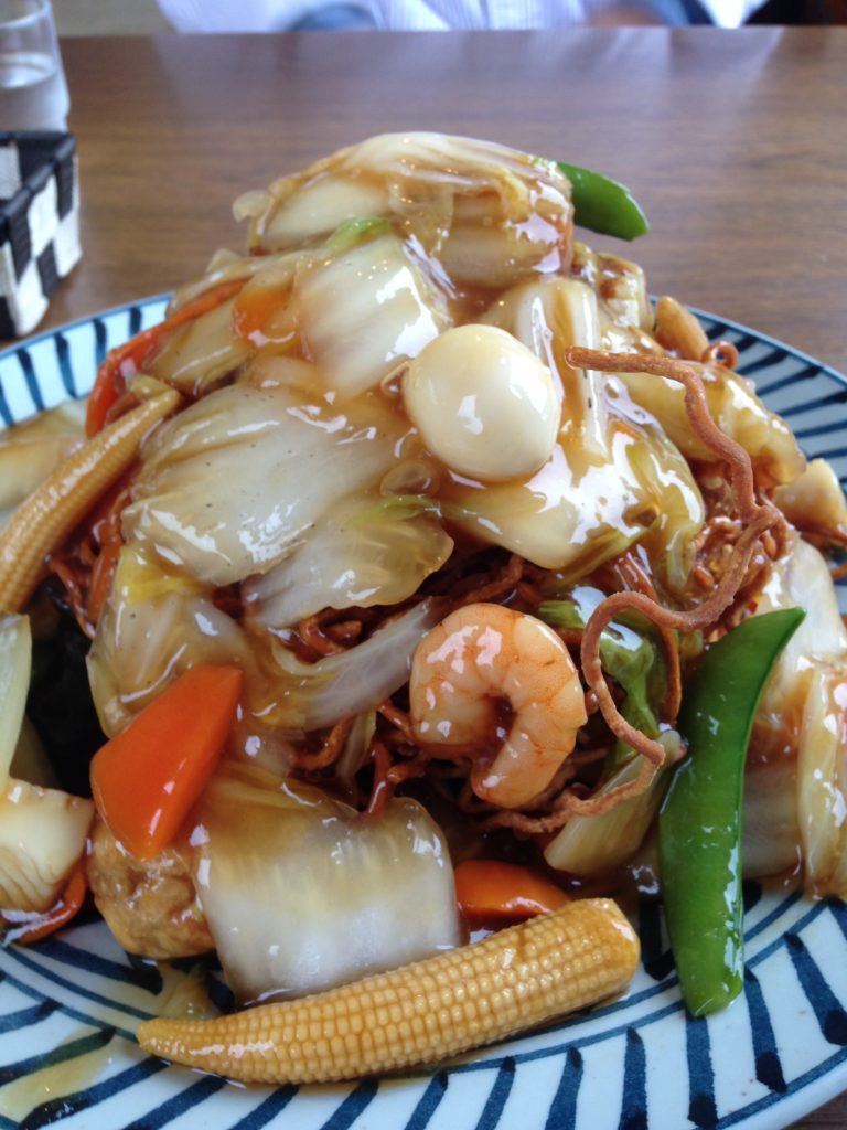 梓のあんかけ焼そば