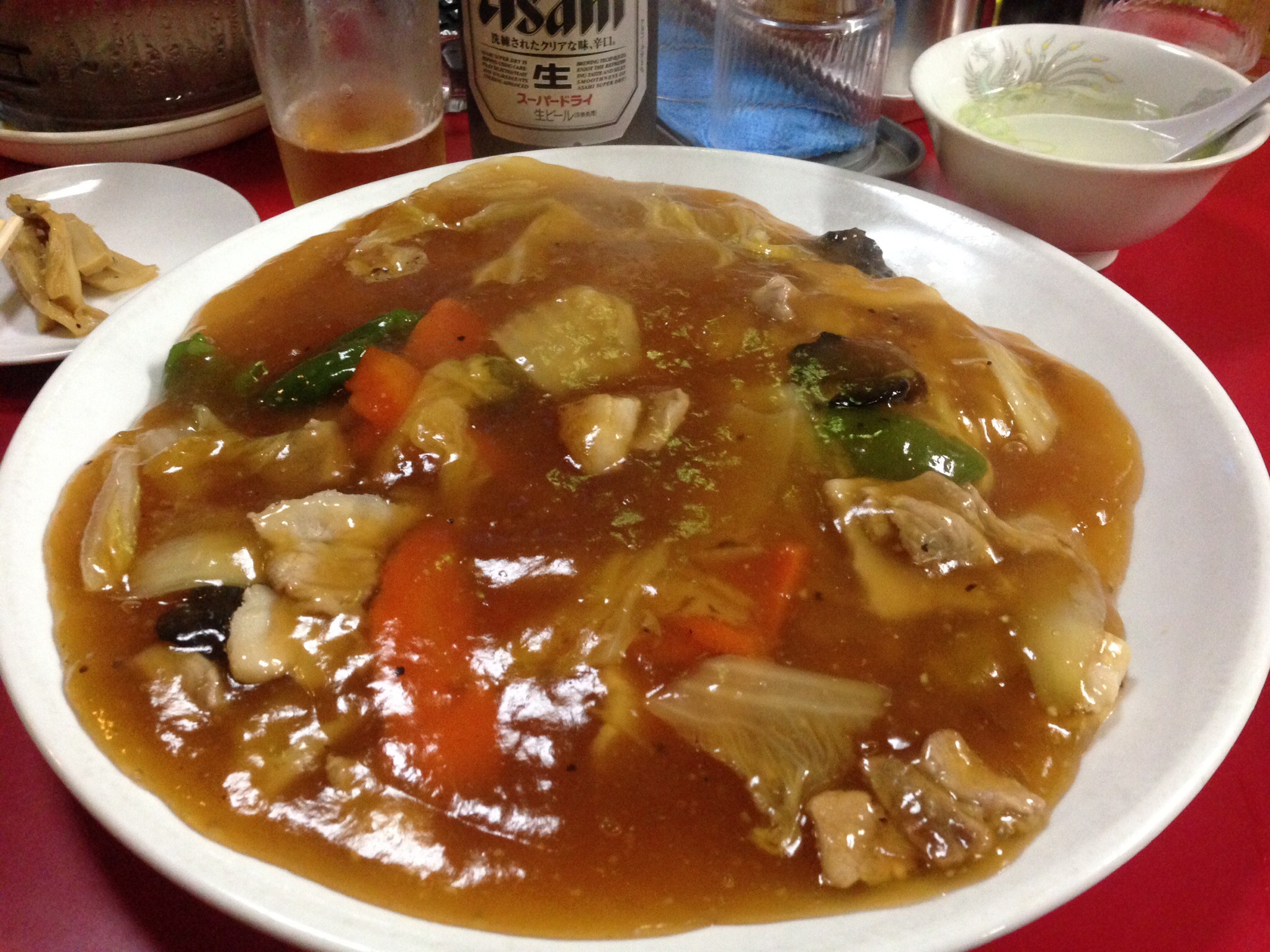 あんかけやきそば