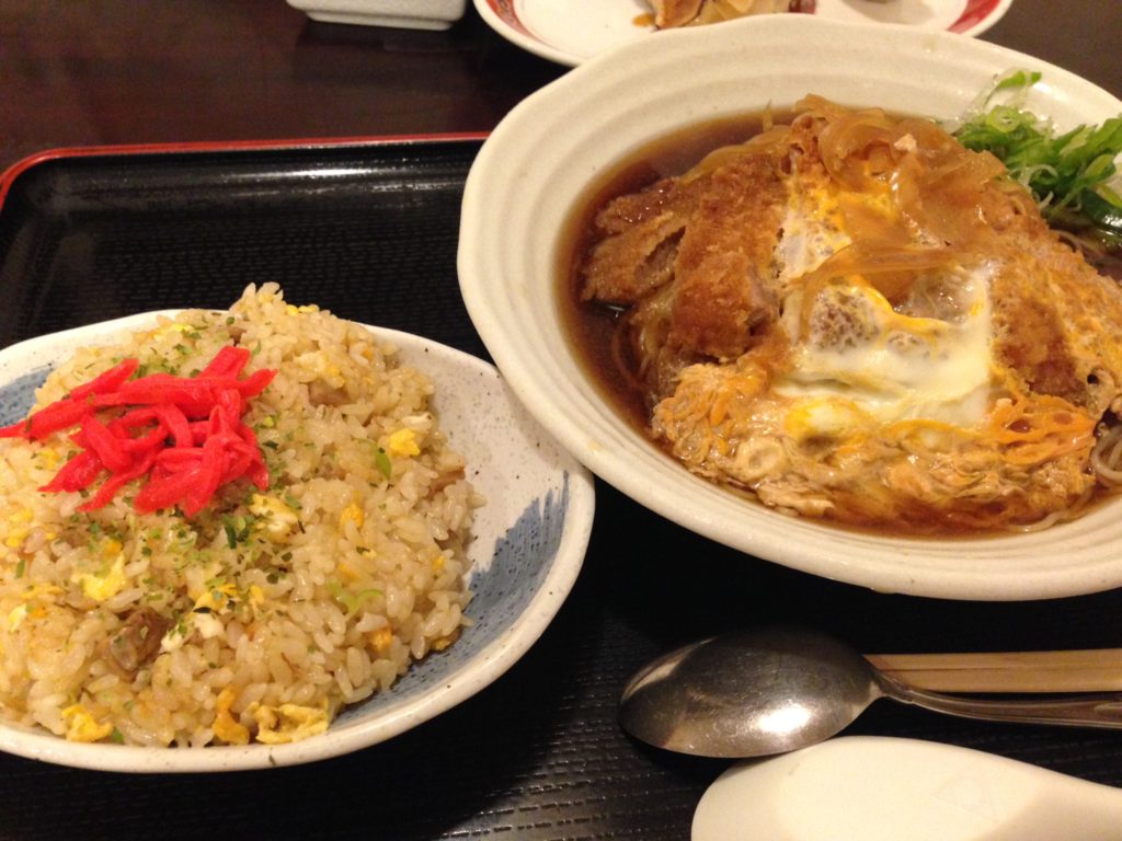 昭和食堂 カツ煮セット