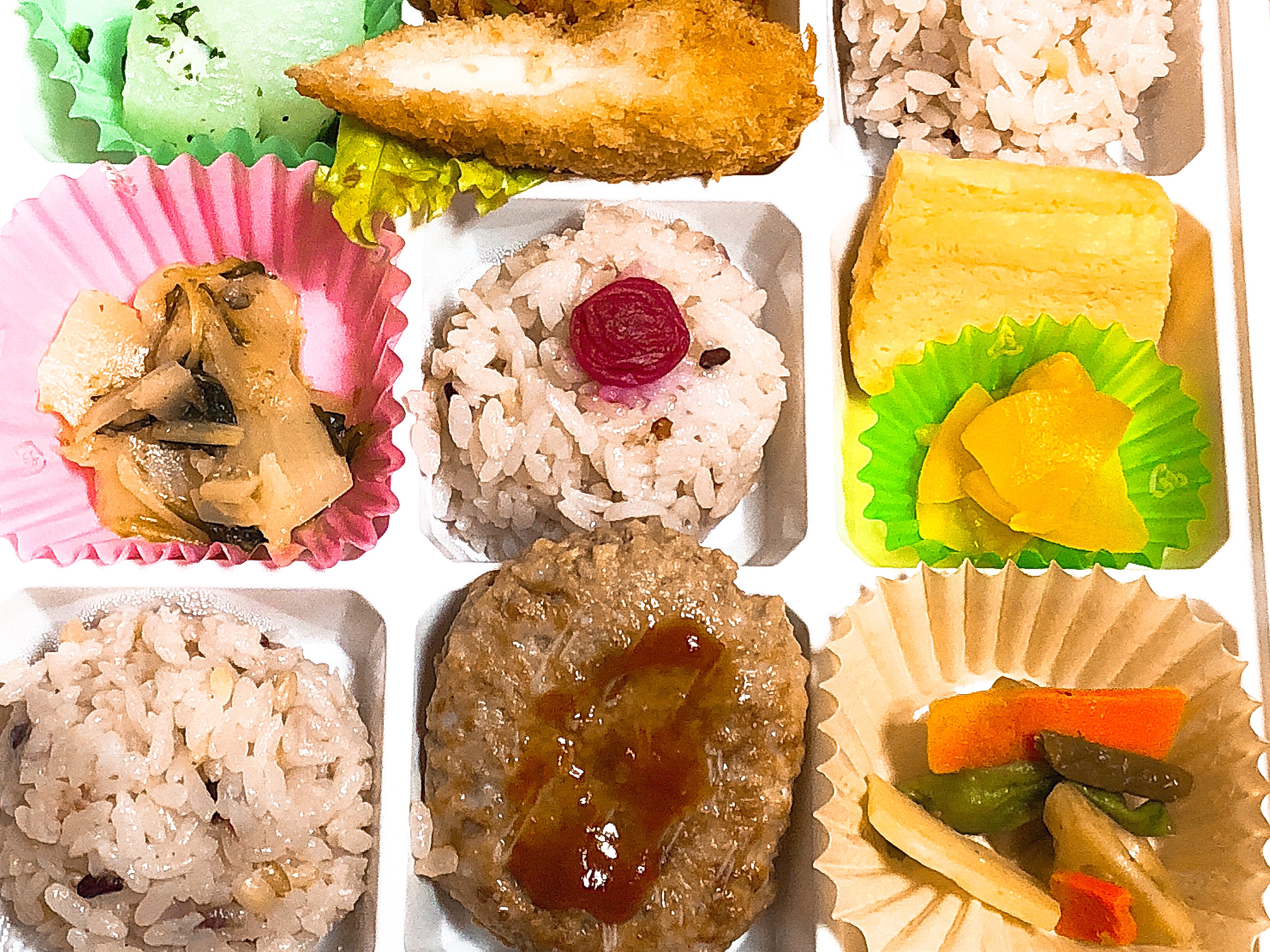 炭火亭のヘルシー弁当