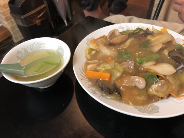 笑てん バリバリ焼きそば