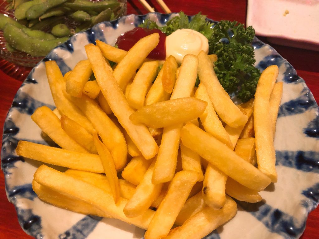 20190126 むっ茶ん ポテトフライ