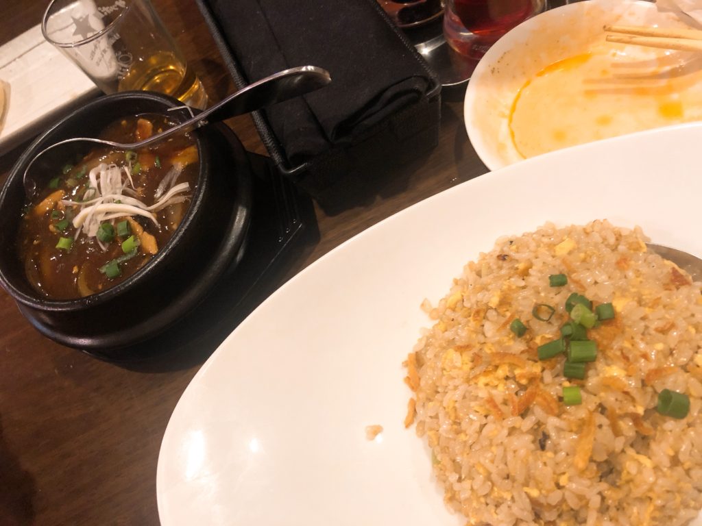 炮彈飛車 肉絲掛け炒飯