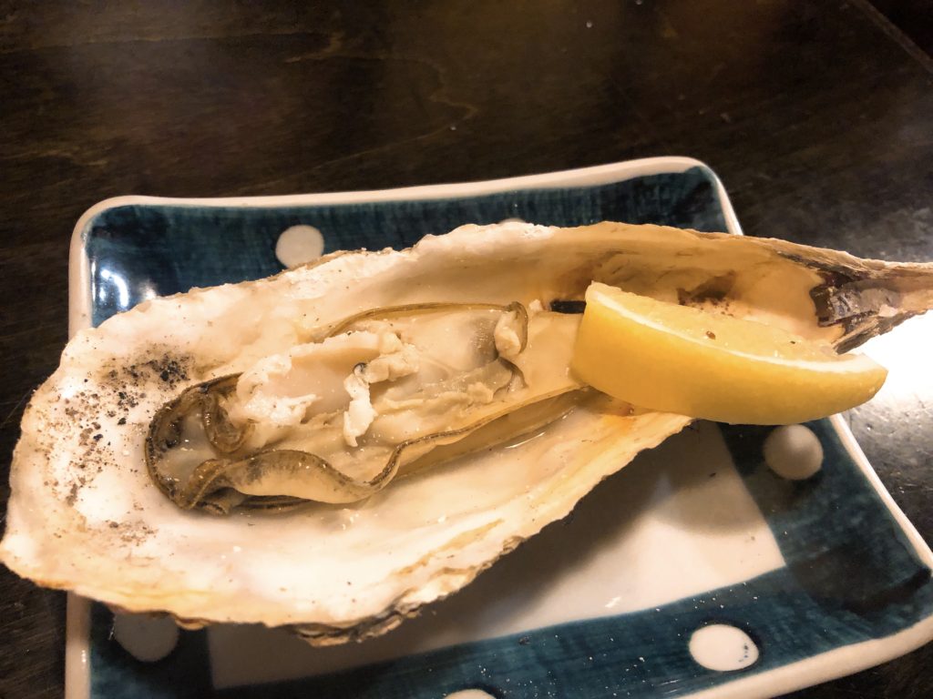 寿楽 焼き牡蠣