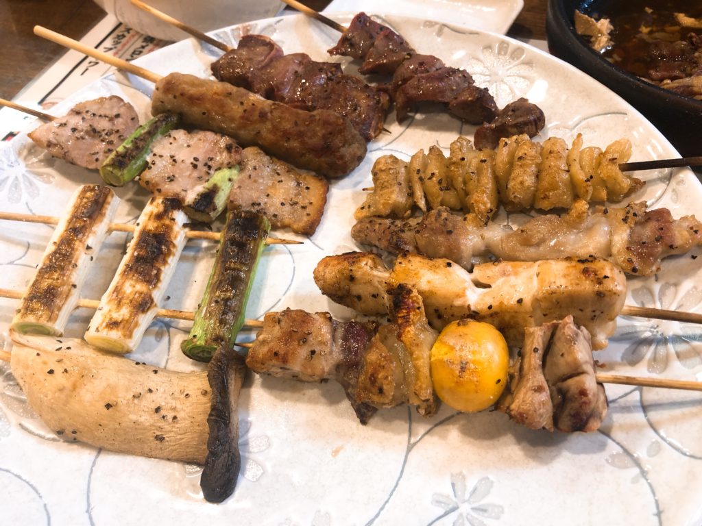 函館駅前酒場 串盛り10本