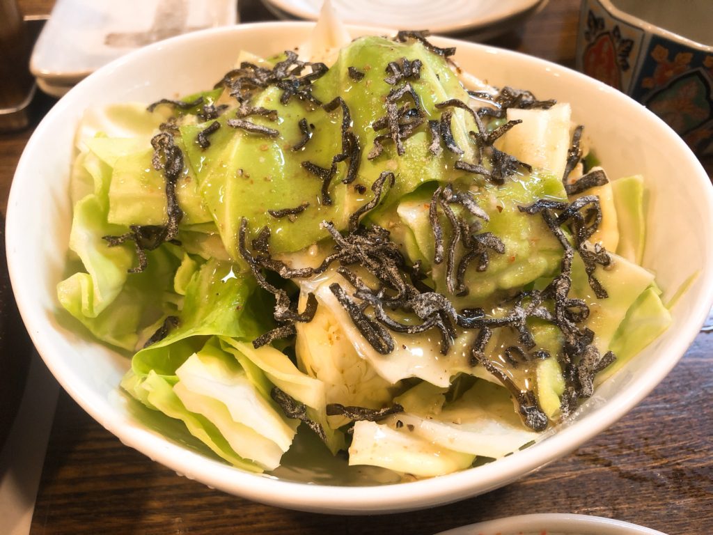 函館駅前酒場 うま塩キャベツ