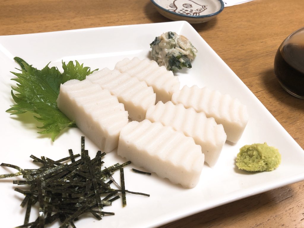 蕎麦前やまな 板わさ