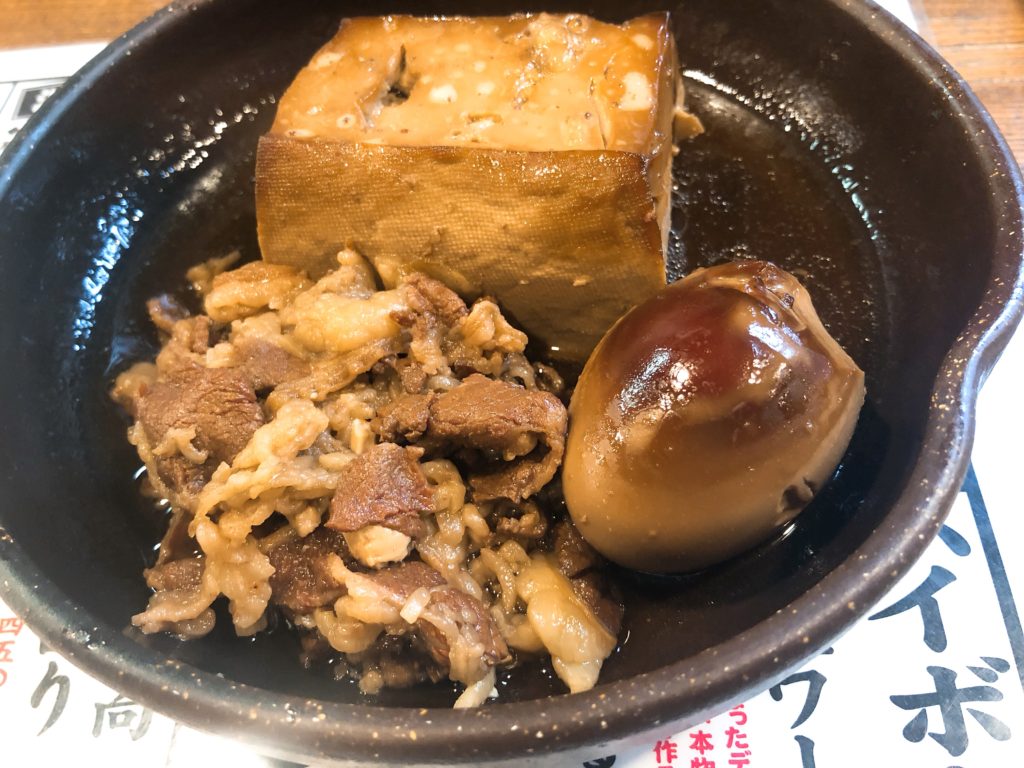 函館駅前酒場 肉豆腐卵入り