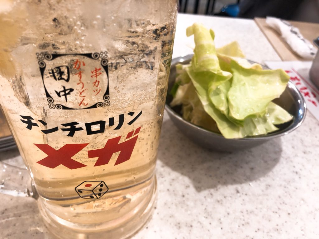 串カツ田中 飲み放題のメガハイボール