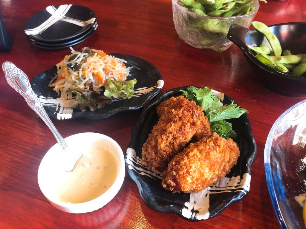 むっ茶ん かきフライと春雨