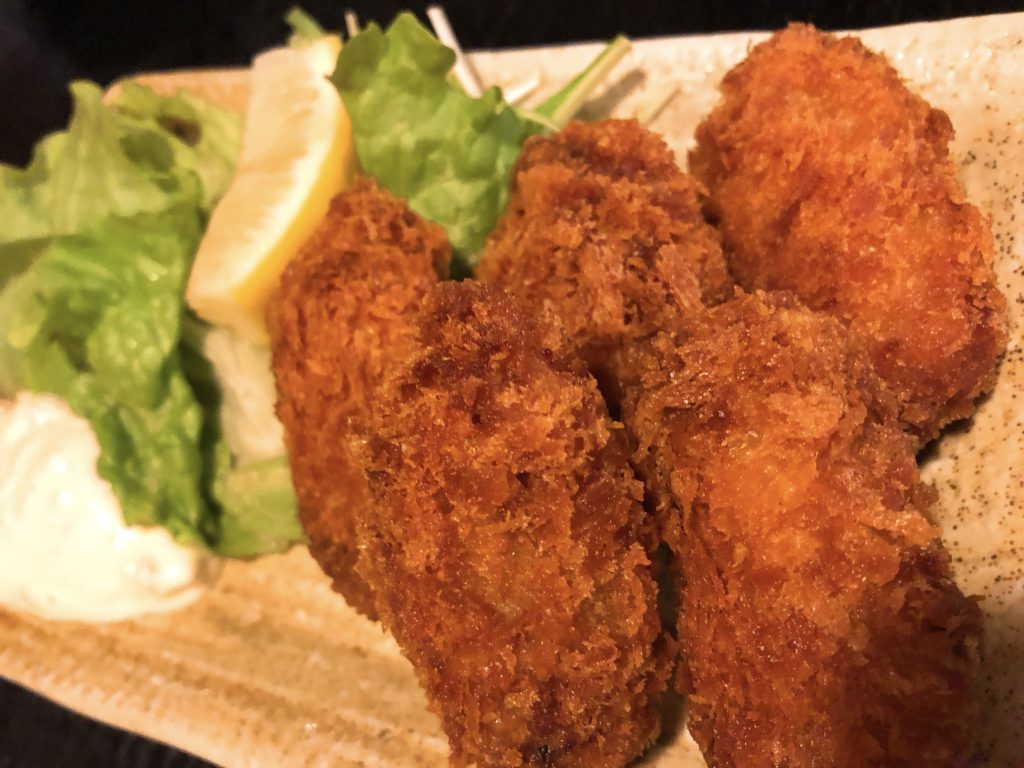 20190402 寿楽 カキフライ