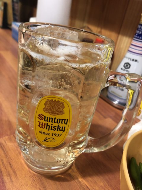 やきとりおさない 角ハイ