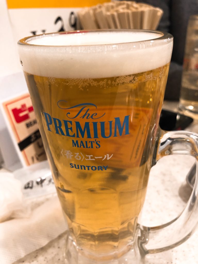串カツ田中 飲み放題のシャンディガフ