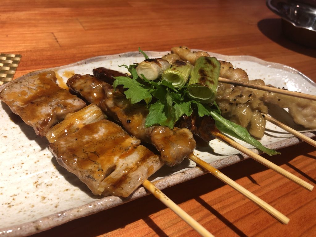 むっ茶ん 焼き鳥盛合せ 6本