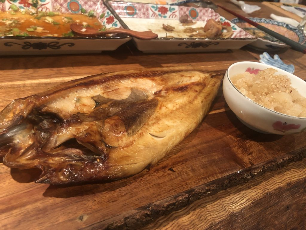 20190613 Ken's bar ホッケ焼き