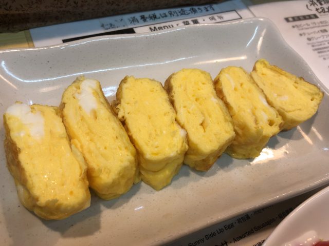 20190713 のみ喰い処 はまなす 玉子焼