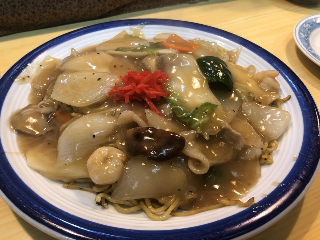 20190713 のみ喰い処 はまなす あんかけ焼きそば