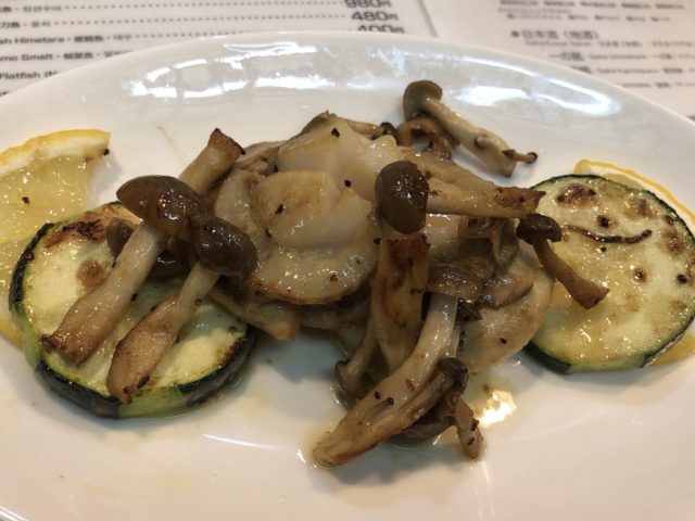 20190713 のみ喰い処 はまなす 帆立バター焼