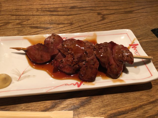 20190809 たちか屋 白レバーをタレで