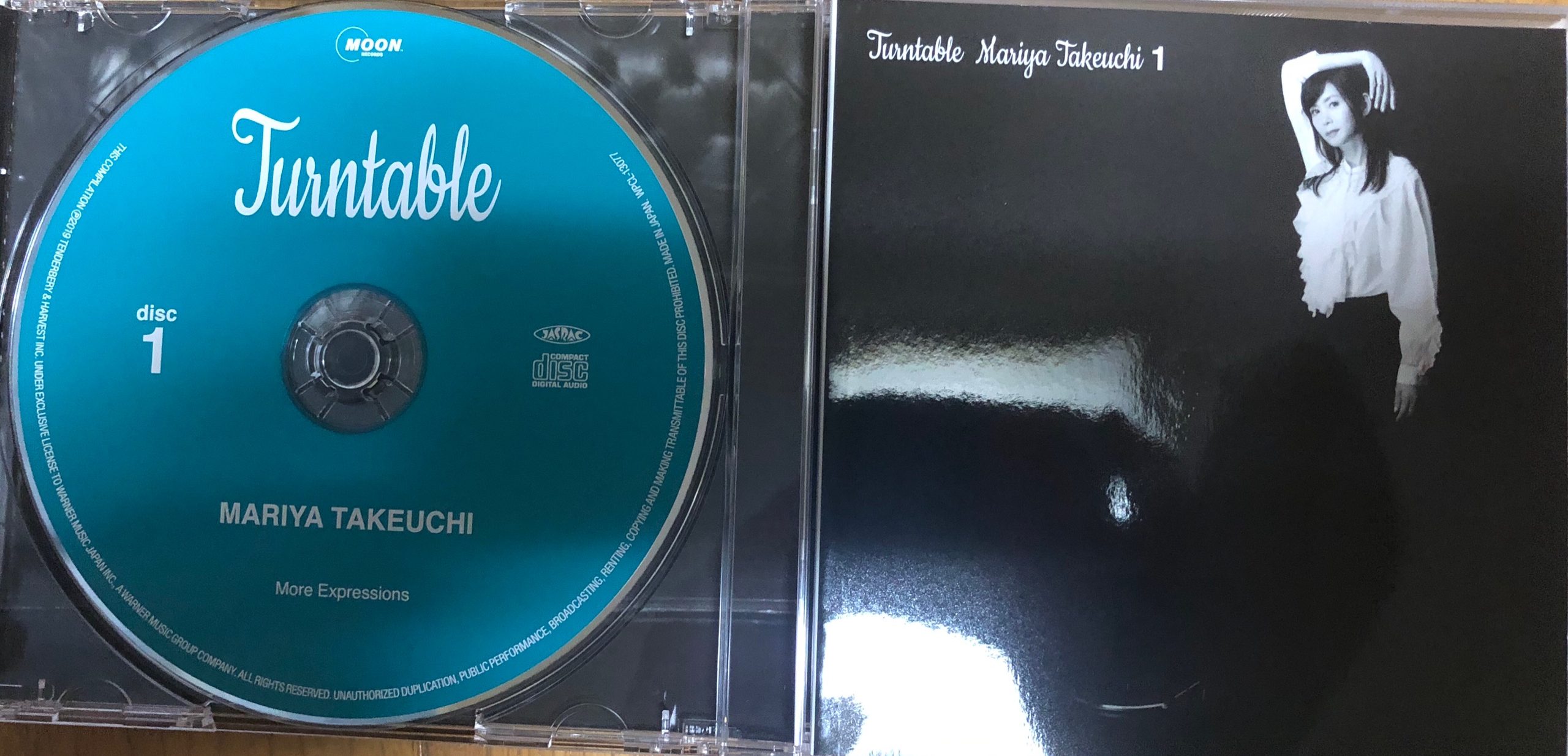 CD 竹内まりや ターンテーブル