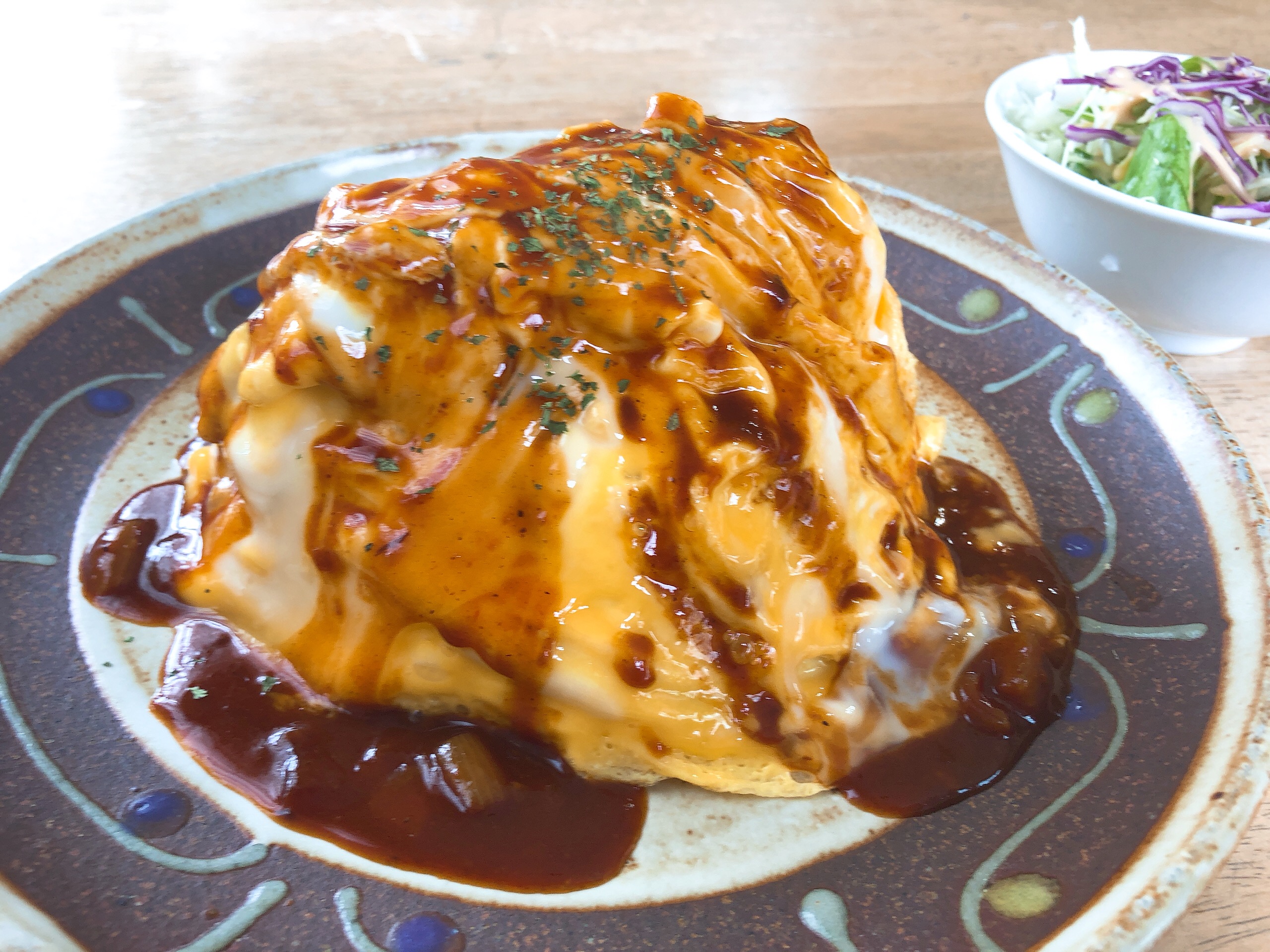 診察の前にランチ