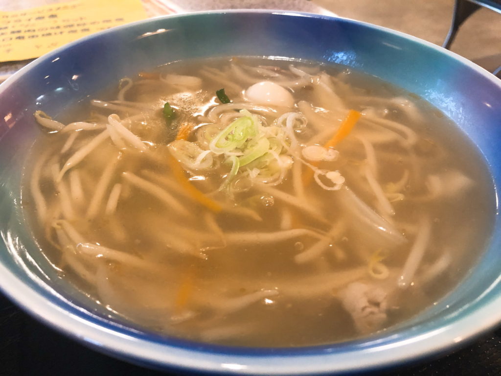 20191012 八方亭 広東麺セット