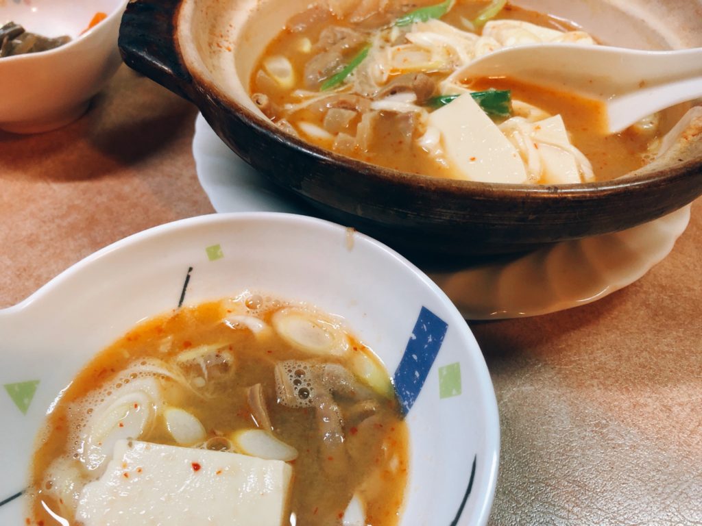 20191122 おばんざい赤井川 ホルモン煮込み