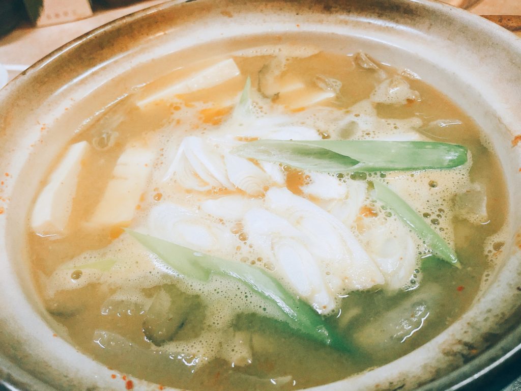 20191122 おばんざい赤井川 ホルモン煮込み