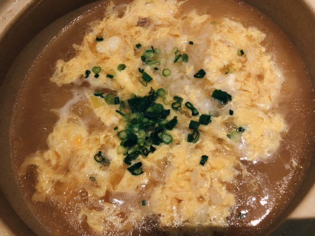 2019/12/13 魚まさ　シメの雑炊