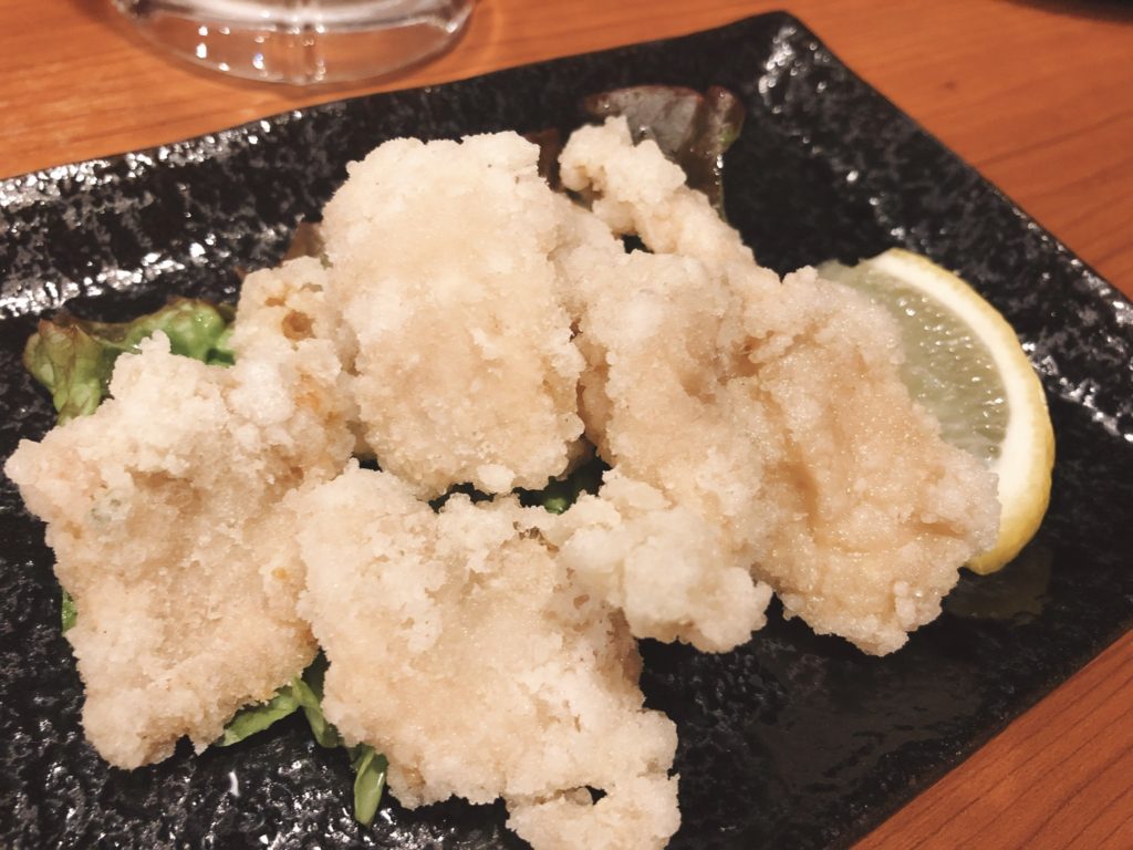 居酒屋実菜　ホルモン唐揚げ