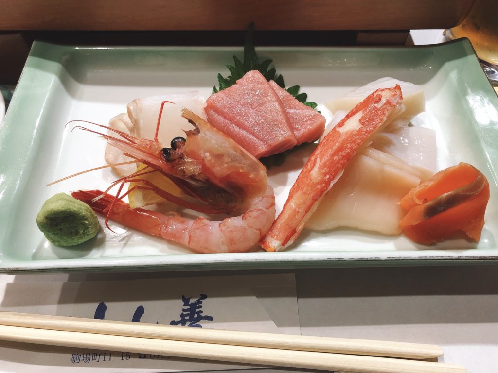 しん善のお通し