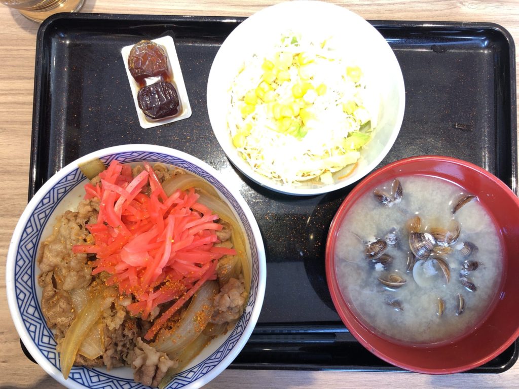 吉野家の牛丼