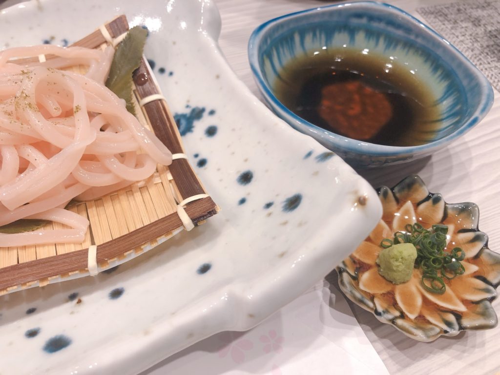 20200324 函館うに むらかみ　さくらうどん