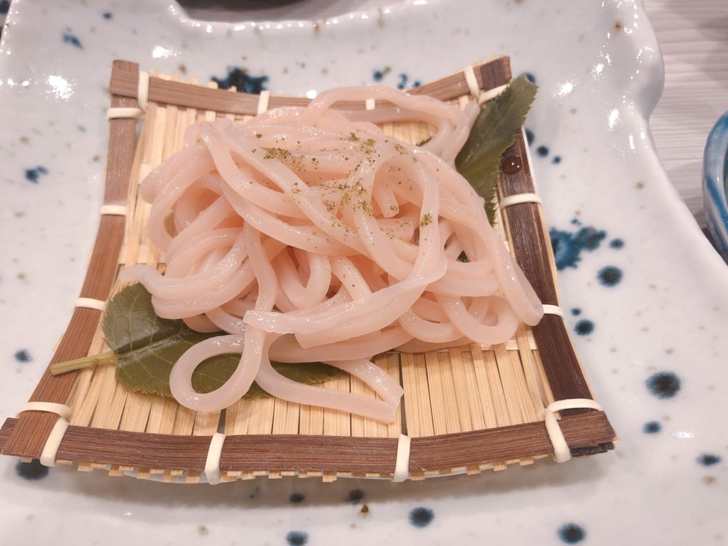 20200324 函館うに むらかみ　さくらうどん