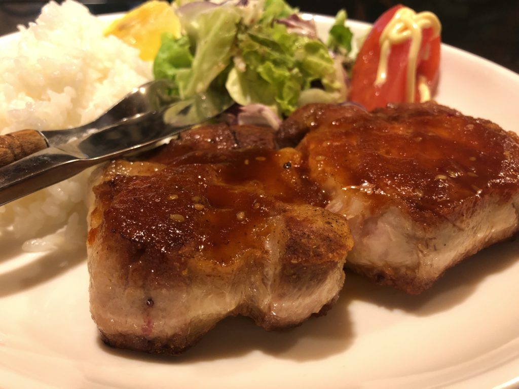 20200328 瑞穂　ポークソテープレート