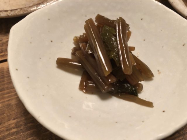 地元家　葉わさびの醤油漬け