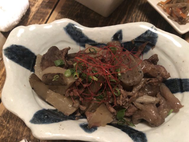 地元家　牛すじの煮込み