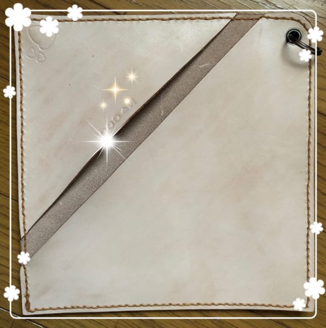 レザークラフト　鍋敷き&鍋つかみ