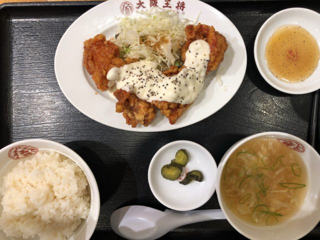 大阪王将　チキン南蛮定食
