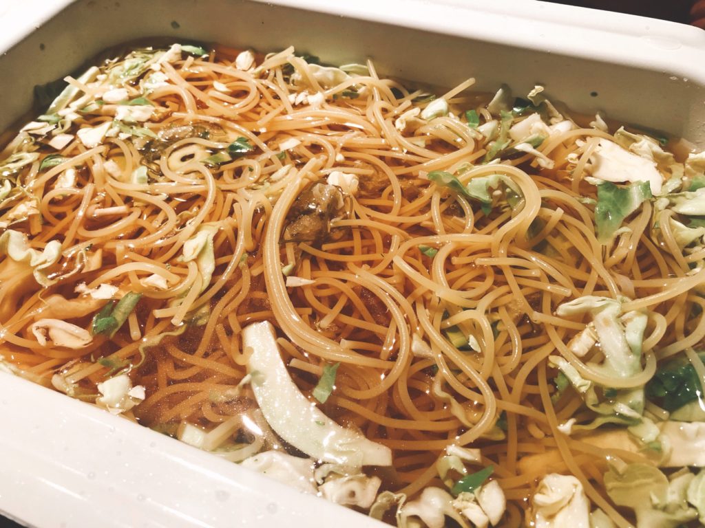 20200612 ネイル後の夜ゴハン　シメのスープパスタ