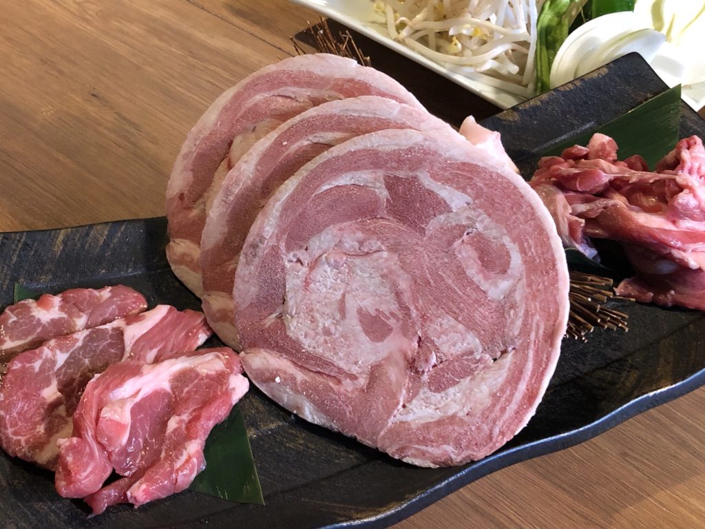 箱館ジンギスカン　五稜郭店　ラム3種盛り