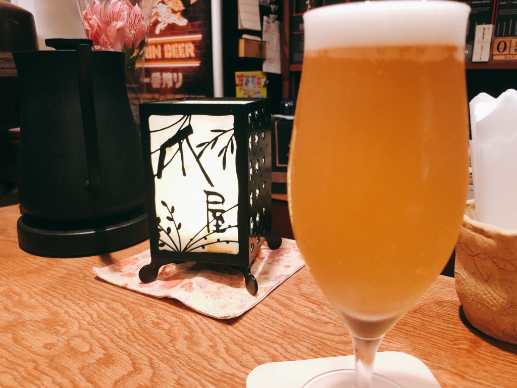 20200705 ネイル後の夜ゴハン　クラフトビール　日向夏