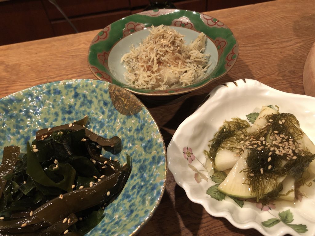 20200705 ネイル後の夜ゴハン 前菜2