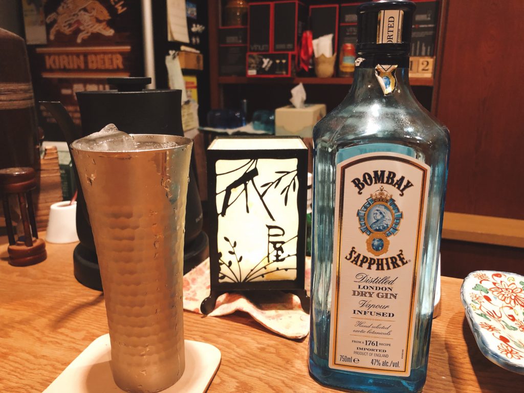 ネイル後の夜ゴハン ジンリッキー