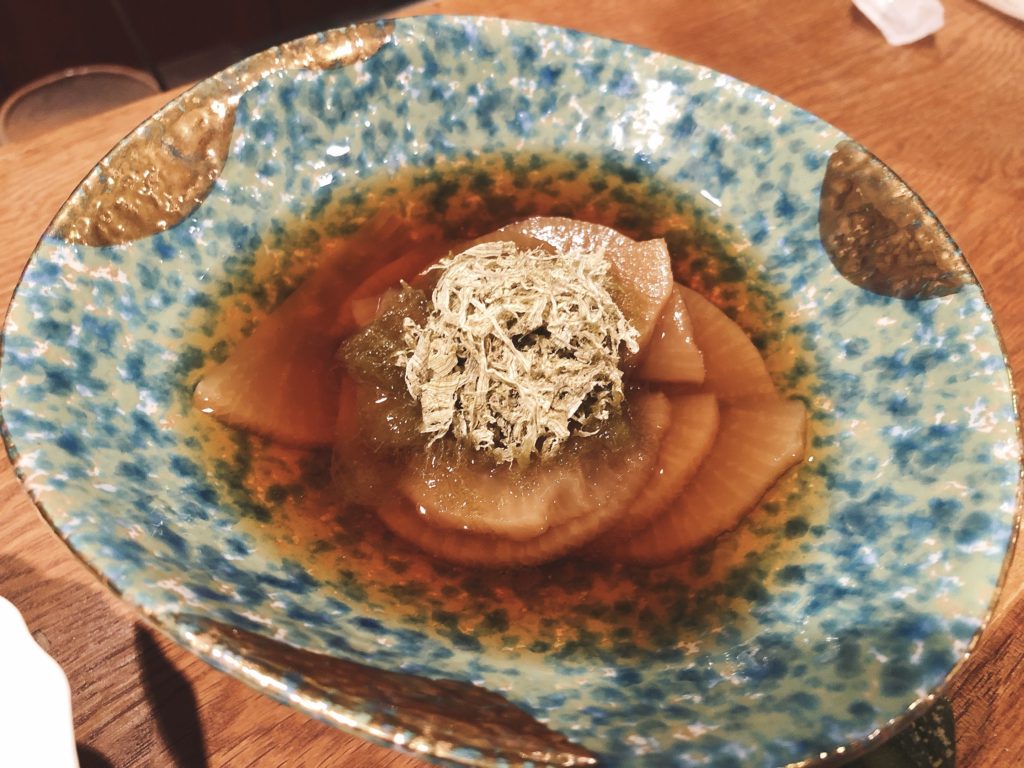 ネイル後の夜ゴハン 大根煮