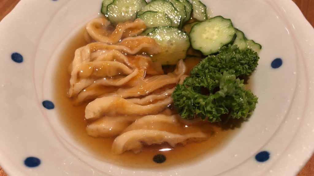 居酒屋 実菜　ホヤの酢のもの