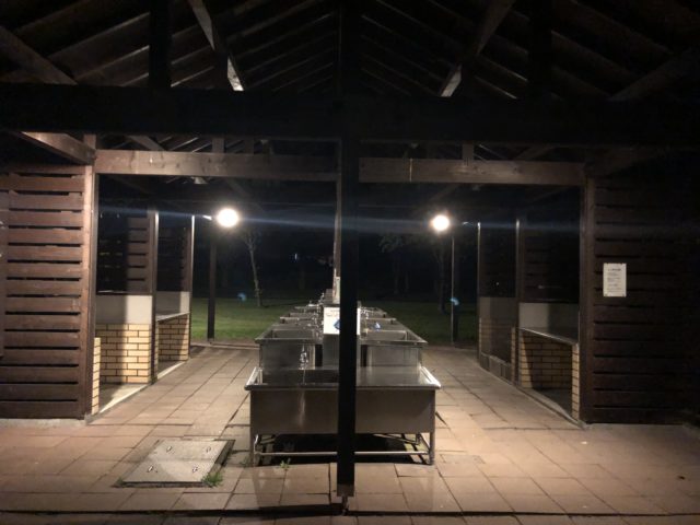 20200916 財田キャンプ場 炊事場