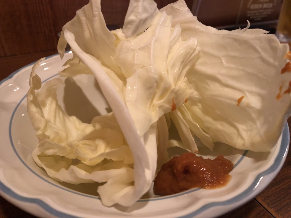 20200925 わたなべ2 付け合わせのキャベツ