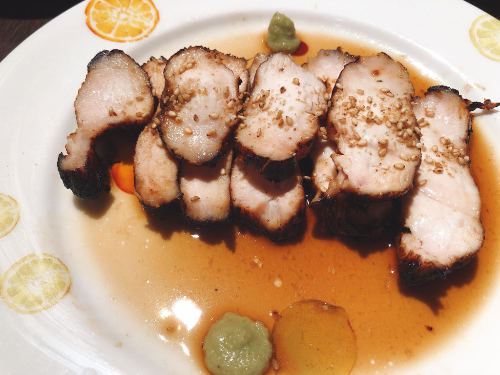 ネイル後の夜ゴハン 酒麹漬けのとり肉ステーキ